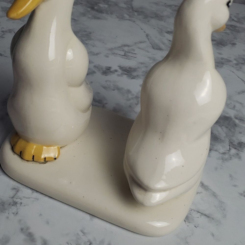 Vintage 1980s Ceramic White Ducks - Picture 17 of 17
